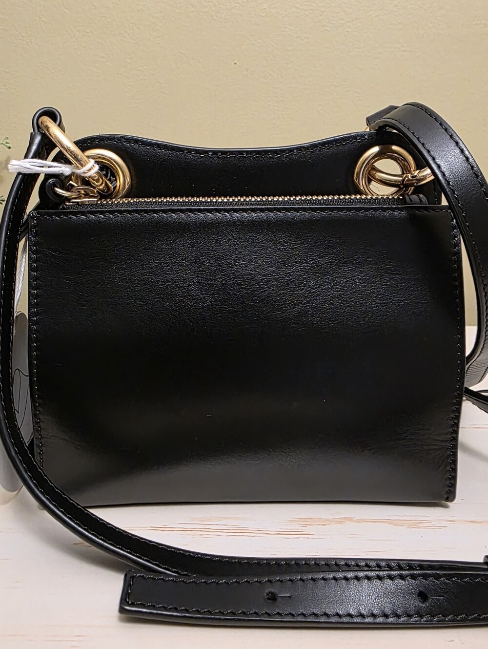 See By Chloe | Black Leather Tilda 2-Way Mini Satchel with Braided Sides - Picture 3 of 9
